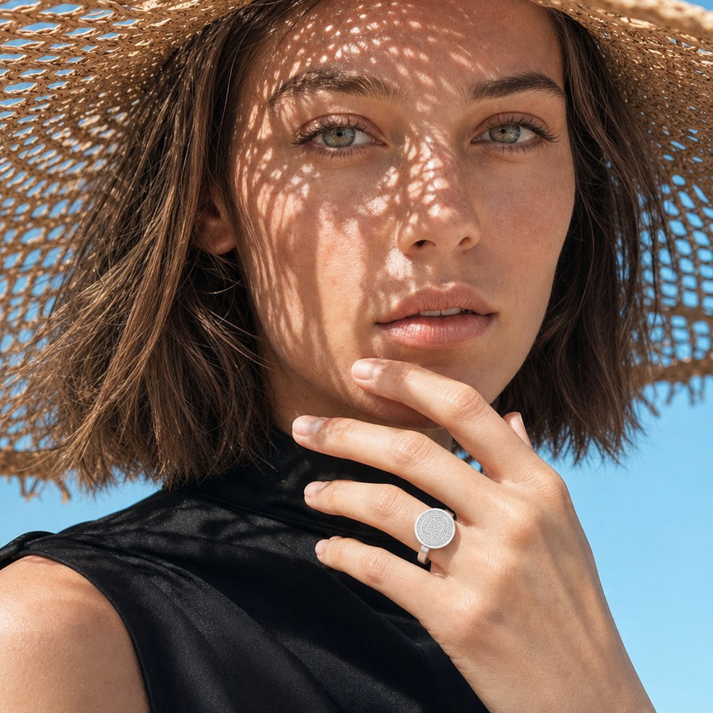 Soléa Lip Balm Ring - Zilver
