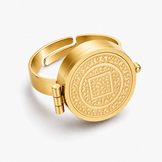 Soléa Lip Balm Ring - Goud
